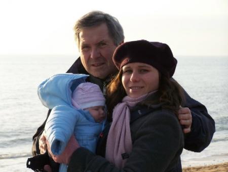 A la mer avec mon papinou