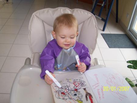 Apprentie peintre