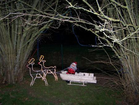 le p�re noel arrive
