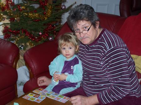 En plein jeu avec papily