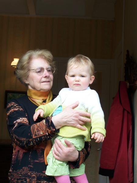 Avec ma mamie de bretagne