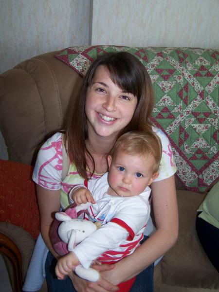 Avec Tatie Anne Sophie