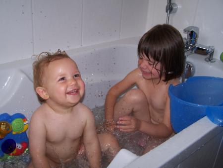 Dans le bain avec Margaux
