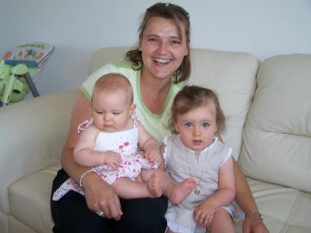 Avec Sandrine et Emmy