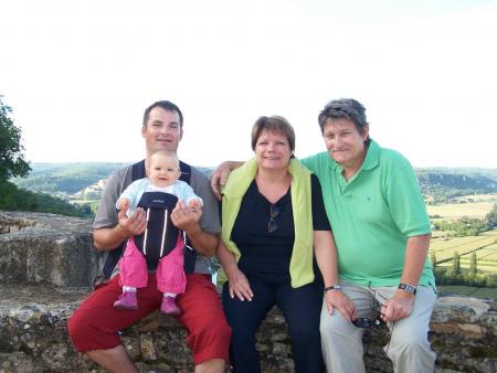Dernier arr�t en dordogne avec papily et  mamily