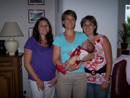 Avec maman tatounette et tata christelle