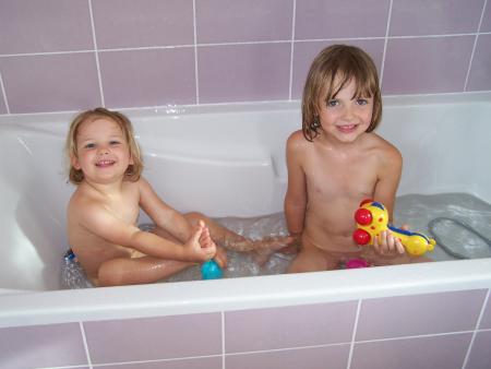 Dans le bain avec Oc�ane