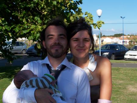 Avec Noura et C�dric futurs parents