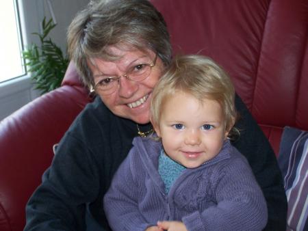 Avec tata Claudine