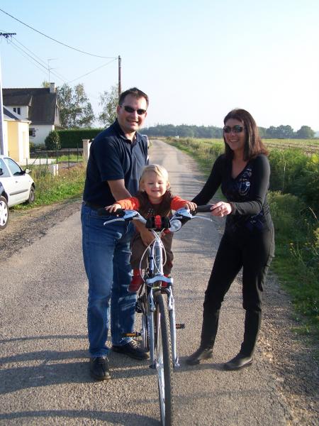 Sur mon grand v�lo