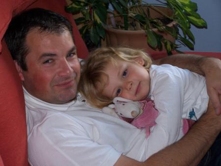 pause tendresse avec mon papa ch�ri