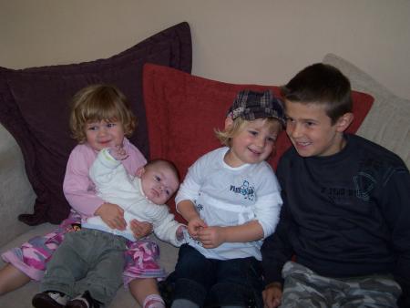 Hugo, Elouan, Maelys et Ma�wenn