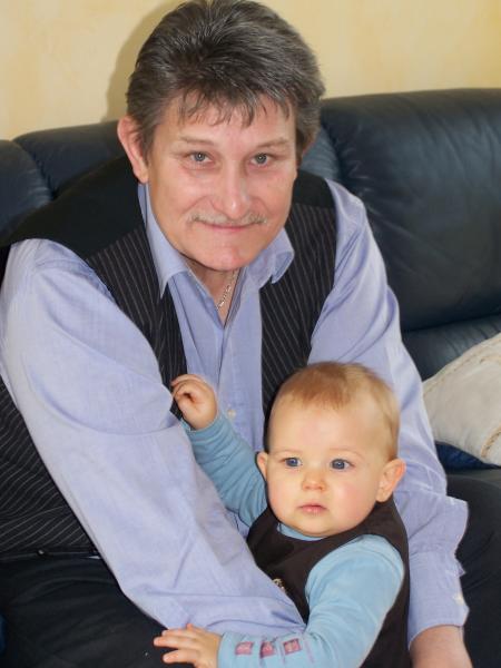Avec mon papily